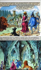 Wizard of Oz - Emerald City art by Giorgio Trevisan