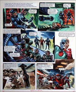 Trigan Empire: End Story (TWO pages) art by Gerry Wood