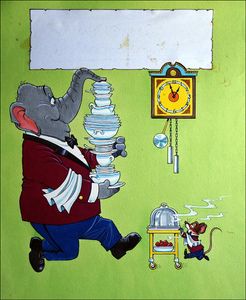 Service Please art by Peter Woolcock