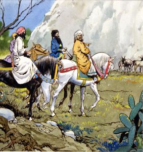Four Riders art by Jesus Blasco
