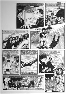 Bryan Robson Soccer Superstar Part 4 (TWO pages) art by John M Burns