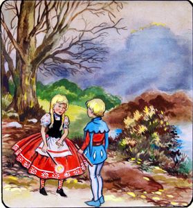 Babes in the Wood: Magic Wand art by Jesus Blasco