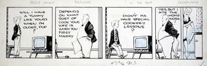Pop daily strip by Gog 'Belly Laugh' art by Gordon Adam Hogg