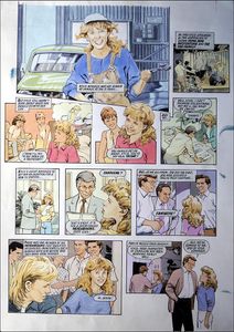 Kylie Minogue - Kylie's Story 4 (TWO pages) art by Maureen & Gordon Gray