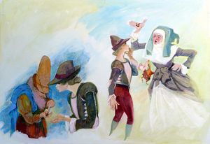 Jack & The Beanstalk - Magic Beans?! art by Gwen Green