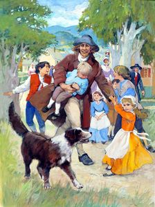 Rip Van Winkle - A Friend To All art by Gwen Green