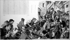 Irish Rebellion 1798 art by Ken Petts