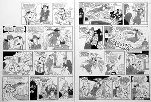 Inspector Gadget: MAD (TWO pages) art by Bill Titcombe