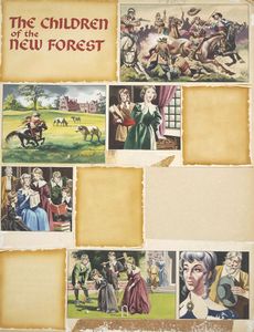 The Children of the New Forest - Page 1 art by Ron Embleton