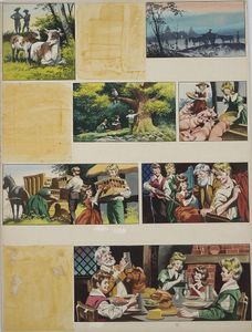 The Children of the New Forest - Page 6 art by Ron Embleton