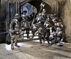 The Farmer Who Ruled England art by Ron Embleton