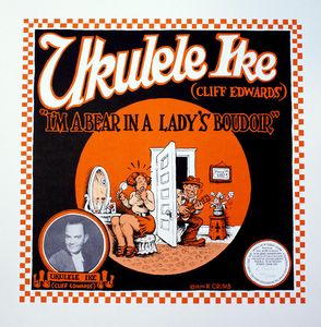 Ukelele Ike (Cliff Edwards) art by Robert Crumb