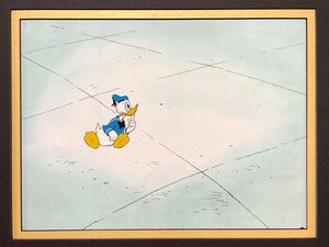 Donald Duck - Animation Cel art by Disney Studios