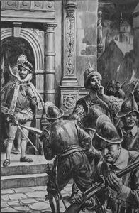 The Unholy Massacre art by Cecil Doughty