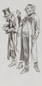 Little Dorrit - A Fine Cigar art by Ron Embleton