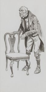 Martin Chuzzlewit - Take a Seat art by Ron Embleton