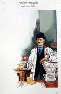Investors Chronicle cover illustration 2 art by John M Burns