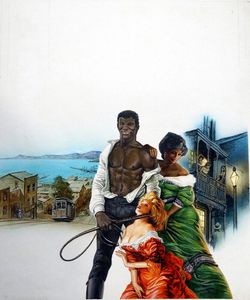 The Wrong Side of Town book cover art art by Michael Codd