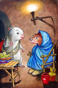 Gulliver Guinea-Pig: The Meeting art by Philip Mendoza