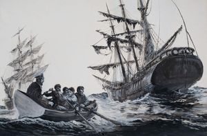 The Marlborough Mystery art by Graham Coton