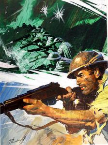 Battle Picture Library cover #215  'Safe Conduct' art by Jordi Penalva