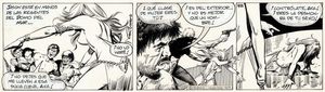 AXA daily strip 422 - The Desired art by Enric Badia Romero