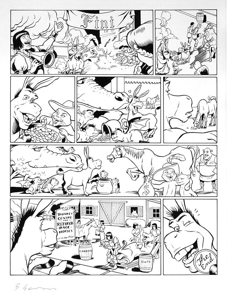 Shrek page 10 art by Bambos (Georgiou)