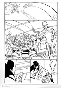 Teenage Mutant Ninja Turtles page 1 art by Bambos (Georgiou)