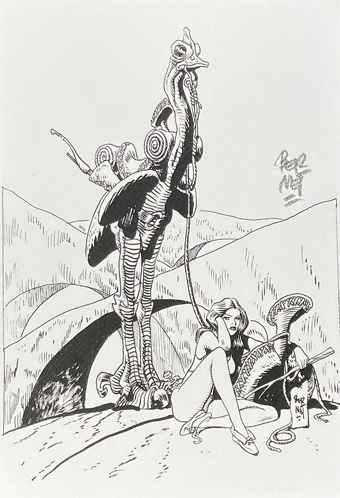 The Dream art by Jordi Bernet