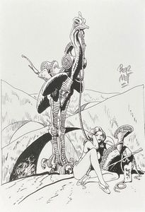 The Dream art by Jordi Bernet
