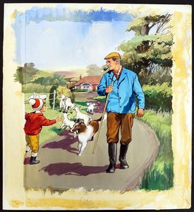 The Shepherd art by 20th Century unidentified artist