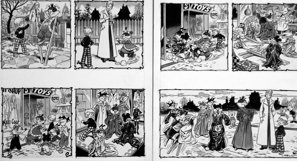 The Jumblies 'The Maxi-Coat' (TWO Pages) art by Jesus Blasco