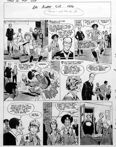 Please Sir! Physical Jerks art by Graham Allen