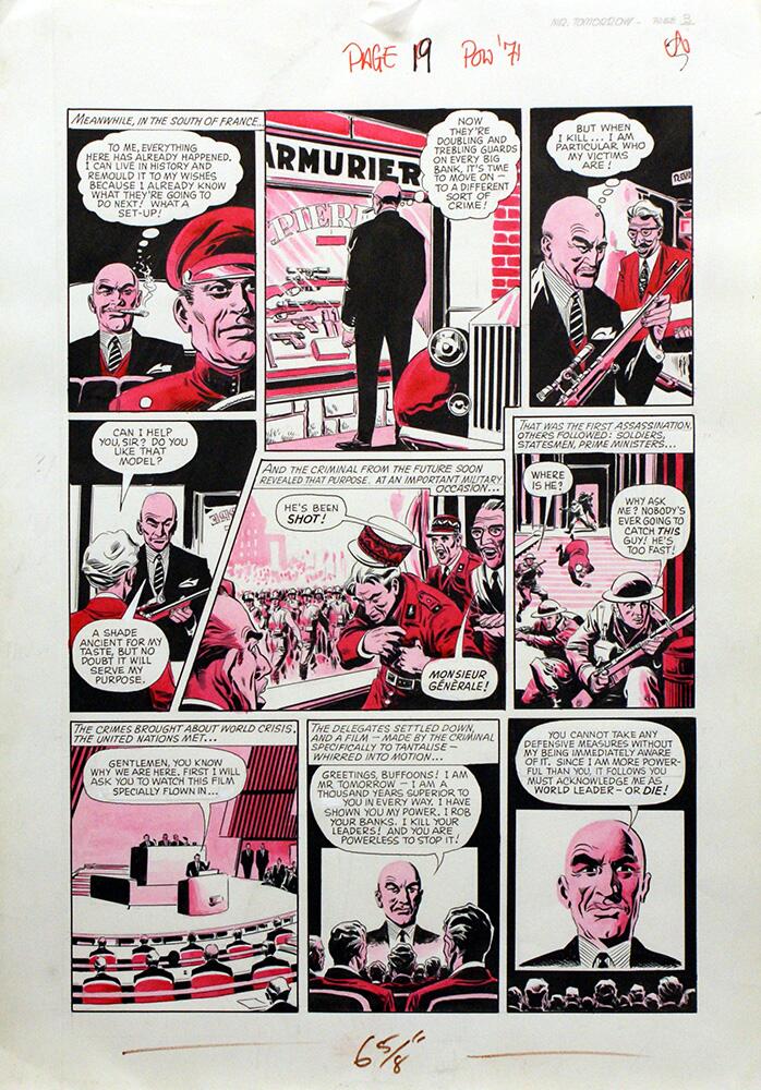 Mr Tomorrow 3 art by Matias Alonso