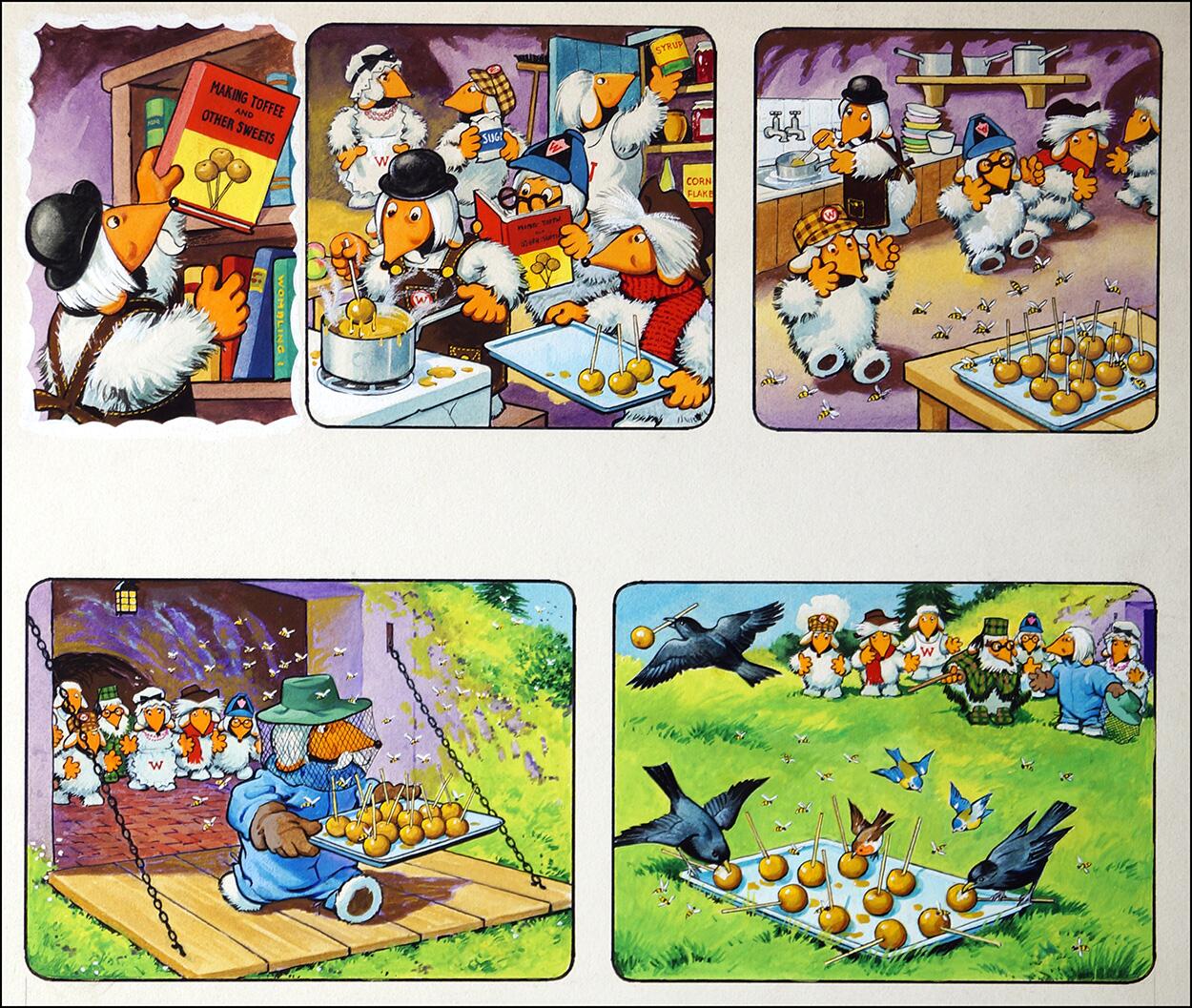 The Wombles - Birds and Bees art by Jesus Blasco