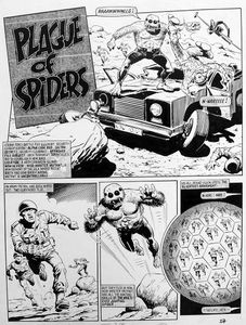 Plague of Spiders - Part 6 - Page 1 art by John Cooper