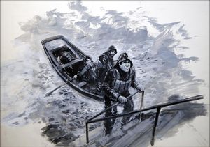 A Plague of Lighthouse Keepers art by Graham Coton