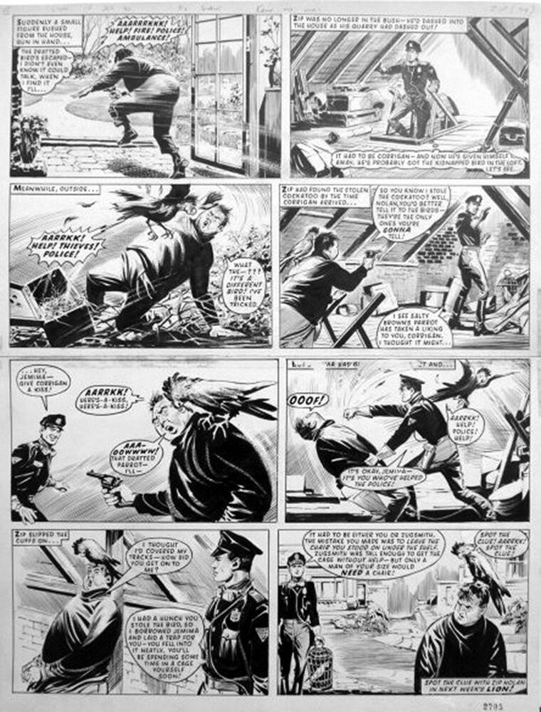 Zip Nolan full page 9 art by Reg Bunn