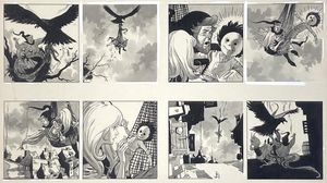 The Magic Doll Instalment 10 - Gino Saves the Day art by John M Burns