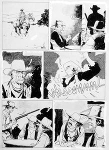 La Fecha en la Piedra  (The Date on the Tombstone) 7 art by Arturo del Castillo