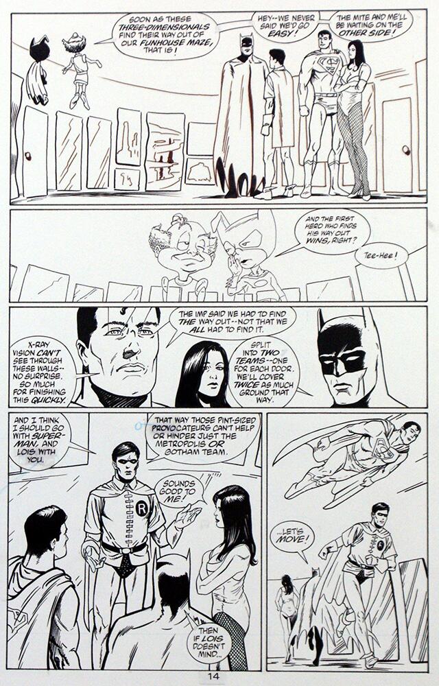 World's Finest #6 page 14 art by Peter Doherty