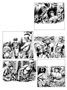 The Last of the Mohicans 1 art by Cecil Doughty
