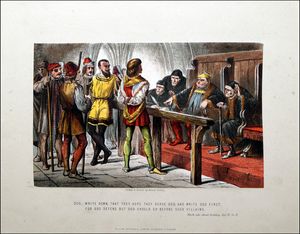Scenes from Shakespeare - Much Ado About Nothing art by Robert Dudley