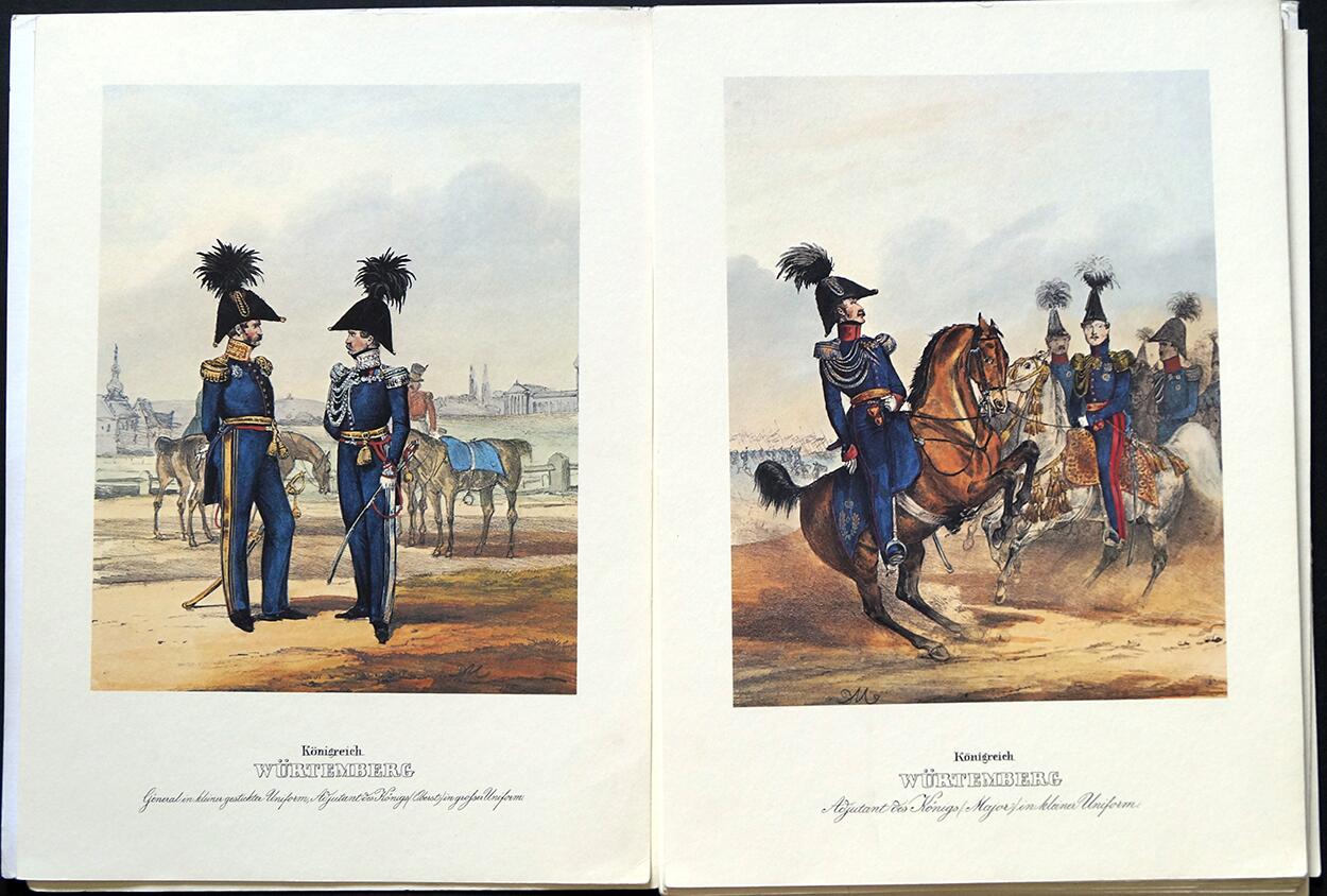 Two prints art by Heinrich Ambros Eckert