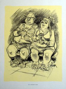 Just Average Folks art by Will Eisner