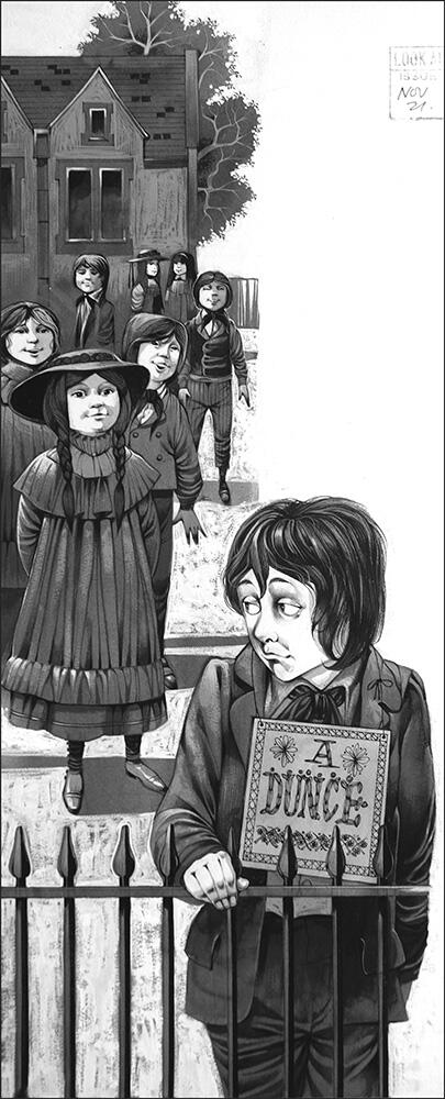 Dunce art by Richard Hook