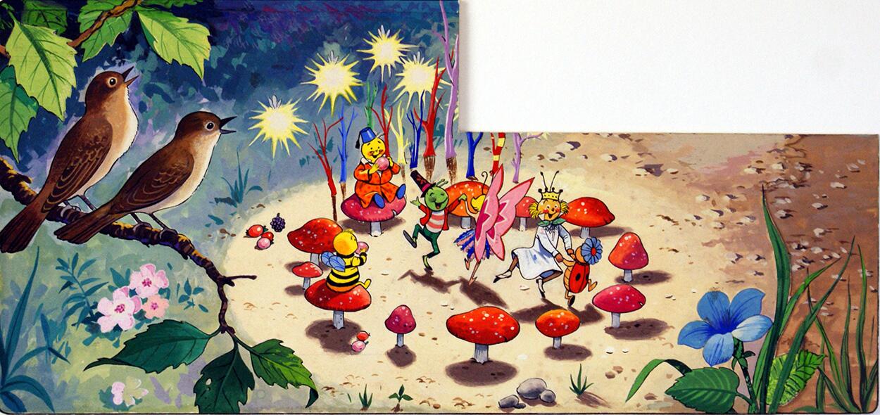 Dancing In The Forest art by Gordon Hutchings