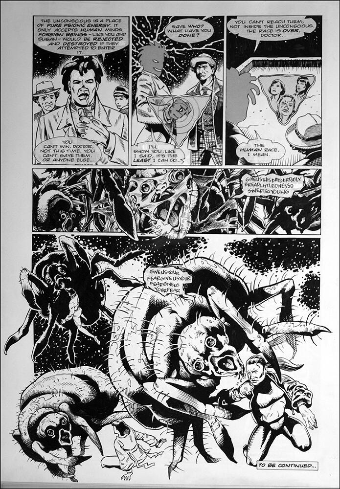 Doctor Who - Ground Zero - Fear art by Martin Geraghty and Bambos (Georgiou)