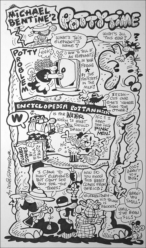 Michael Bentine's Potty Time: Trunk art by Denis Gifford