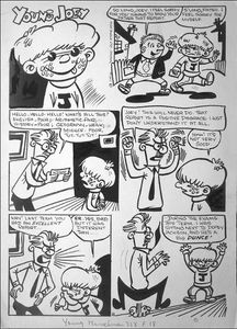 Young Joey - School Report art by Denis Gifford